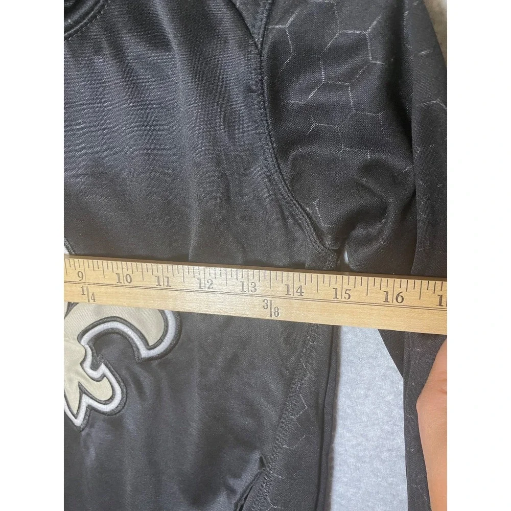 NFL Team Apparel Hoodie Youth Small 8 New‎ Orleans Saints Black